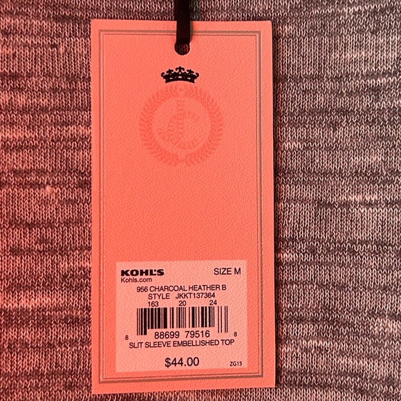 JUICY Grey Blouse - Picture 4 of 6